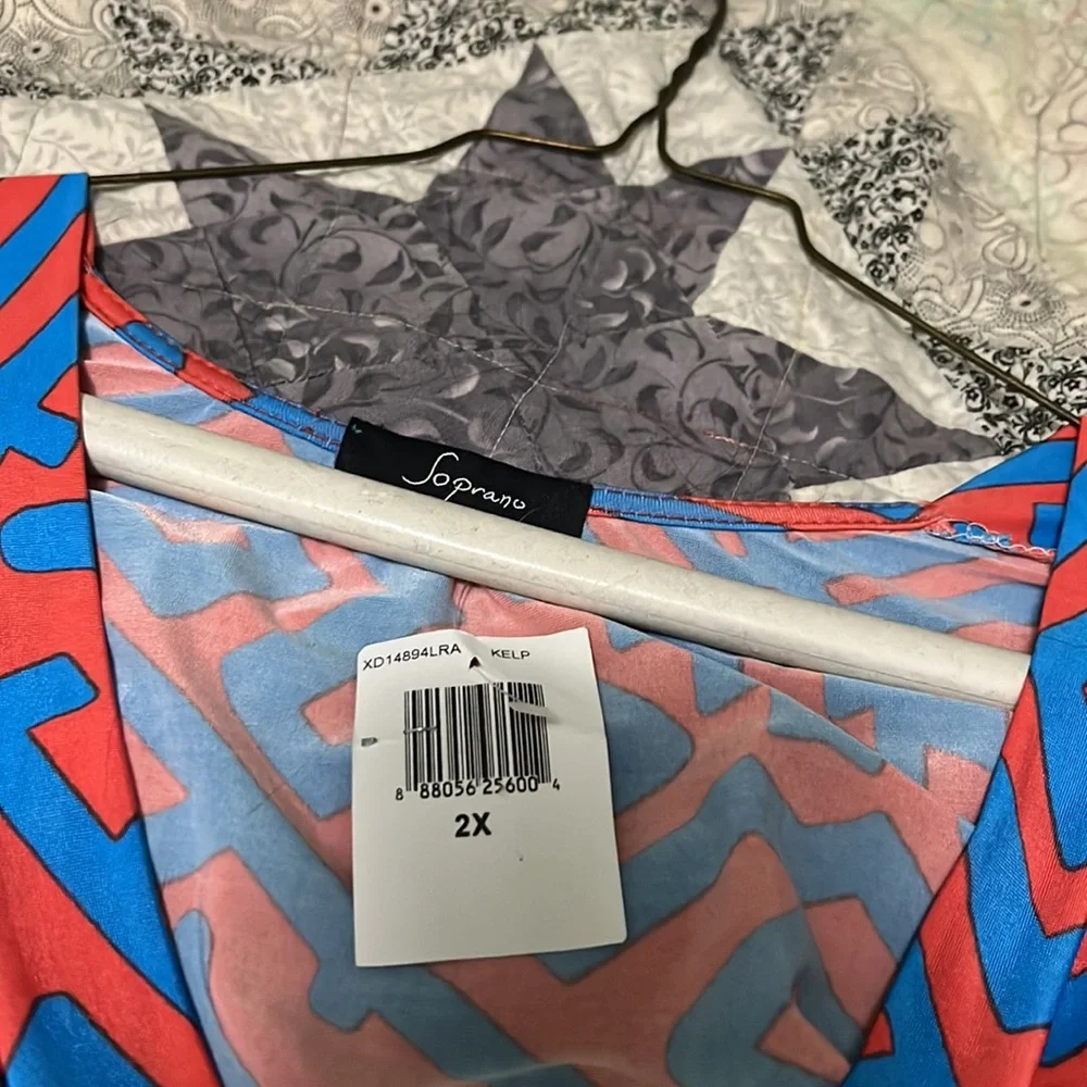 NWT geometric pattern maxi dress - Picture 4 of 4